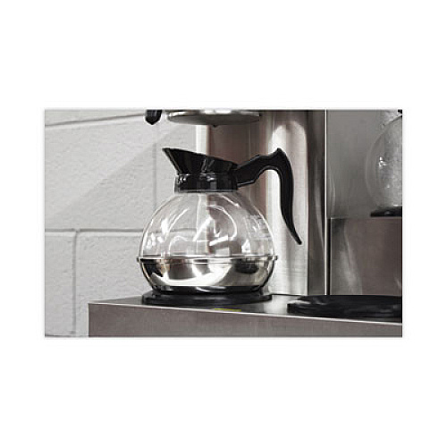 Coffee Pro Unbreakable Regular Coffee Decanter, 60 oz, Black Handle (CPU12)