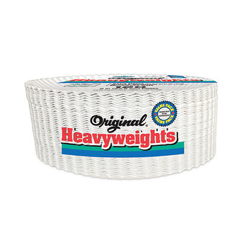 AJM Packaging Corporation Original Heavyweights Paper Plates, 9" dia, White, 120/Pack, 8 Packs/Carton (OH9AJBXWH)