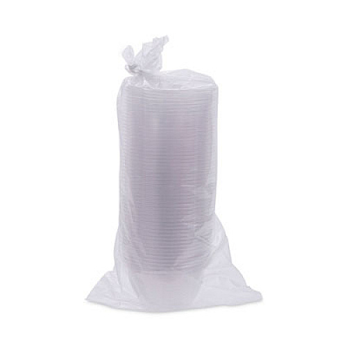 Eco-Products Renewable and Compostable Containers, 18 oz, 5.5" Diameter x 2.3" h, Clear, Plastic, 150/Carton (EPSB18)