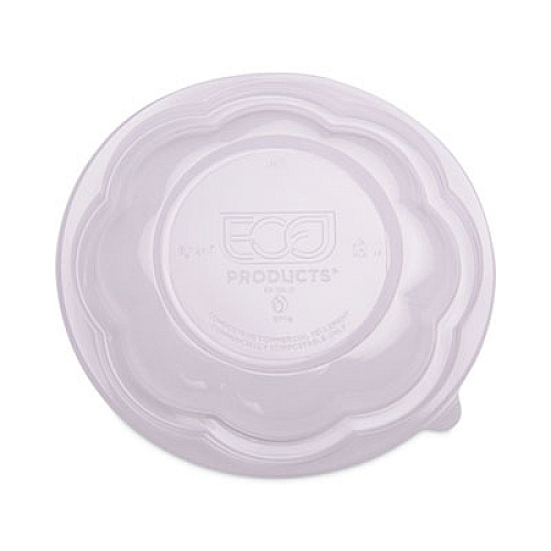 Eco-Products Renewable and Compostable Containers, 18 oz, 5.5" Diameter x 2.3" h, Clear, Plastic, 150/Carton (EPSB18)