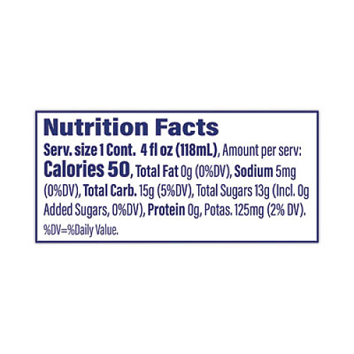 Ocean Spray 100% Juice, Apple, 4 oz Cup, 48/Box (30700002)