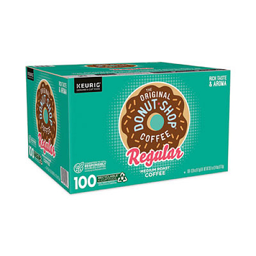 The Original Donut Shop Donut Shop Coffee K-Cups, Regular, 80/Carton (22000684)