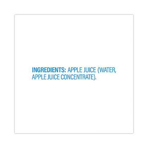 Ocean Spray 100% Juice, Apple, 4 oz Cup, 48/Box (30700002)