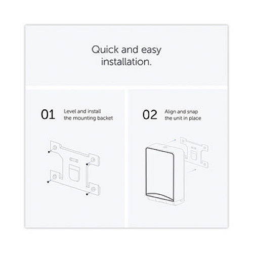 Kimberly-Clark Professional* ICON Automatic Soap and Sanitizer Dispenser, 1.2 L, 8.06 x 14.18 x 4.75, Black Mosaic (58724)