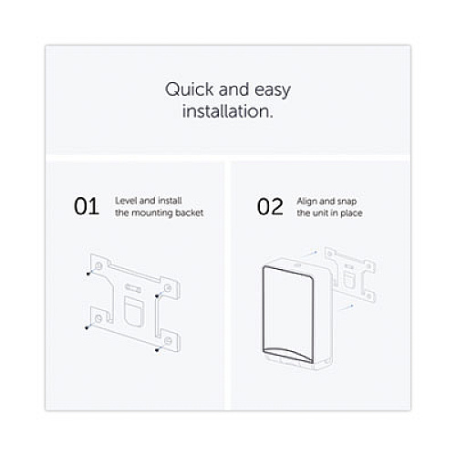 Kimberly-Clark Professional* ICON Automatic Soap and Sanitizer Dispenser, 1.2 L, 8.06 x 14.18 x 4.75, White Mosaic (58714)