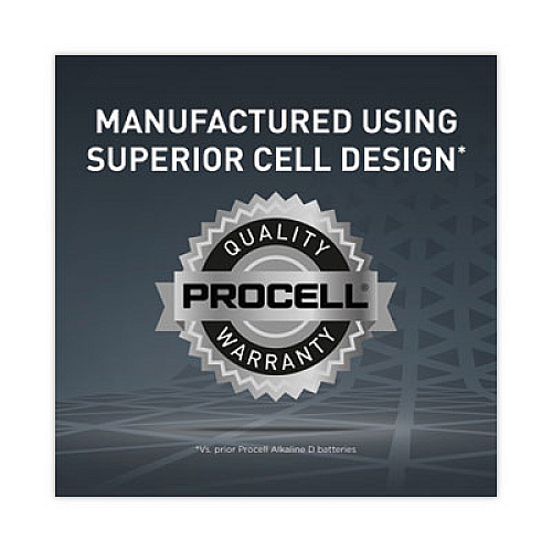 Procell Professional Alkaline D Batteries, 12/Box (PC1300)