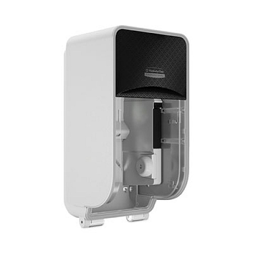 Kimberly-Clark Professional* ICON Coreless Standard Roll Toilet Paper Dispenser, 7.18 x 13.37 x 7.06, Black Mosaic (58721)