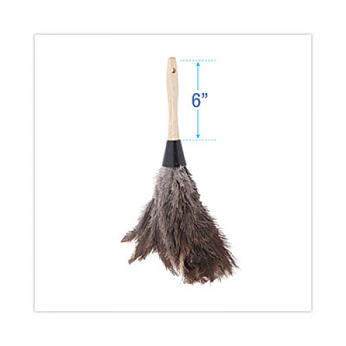 Boardwalk Professional Ostrich Feather Duster, 6" Wood Handle (14FD)
