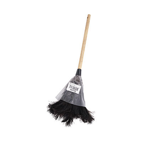 Boardwalk Professional Ostrich Feather Duster, 10" Wood Handle (20BK)