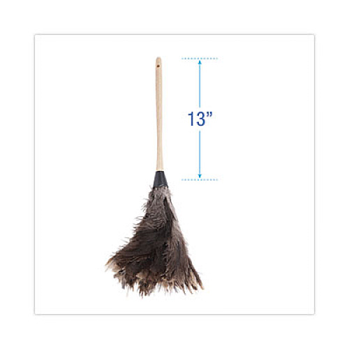 Boardwalk Professional Ostrich Feather Duster, 13" Wood Handle (23FD)