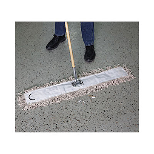 Boardwalk Industrial Dust Mop Head, Cotton, 36 x 3, White (1036)