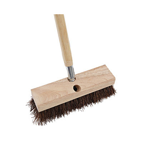 Boardwalk Deck Brush Head, 2" Brown Palmyra Bristles, 10" Brush (3110)