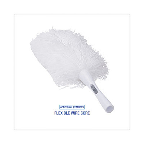 Boardwalk MicroFeather Washable Microfiber Duster, 23" Plastic Handle (MICRODUSTER)