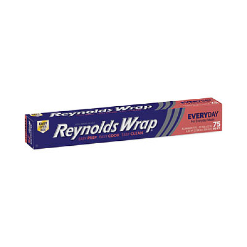 Reynolds Wrap Standard Aluminum Foil Roll, 12" x 75 ft, 35/Carton (F28015CT)