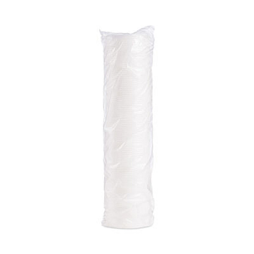 Dart Plastic Lids for Foam Containers, Vented, Fits 3.5 oz to 6 oz, White, 100/Pack, 10 Packs/Carton (6JL)
