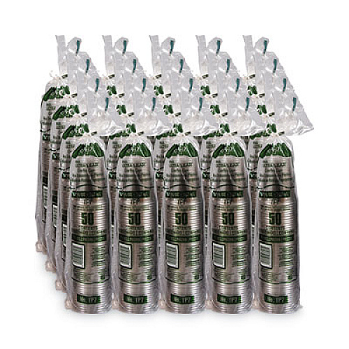 SOLO Ultra Clear Cups, 7 oz, Plastic, 50/Bag, 20 Bags/Carton (TP7)