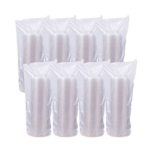 Dart PresentaBowls Clear Bowls, 8 oz, 5.3" Diameter x 1.4" h, Clear, Plastic, 504/Carton (PET8B)