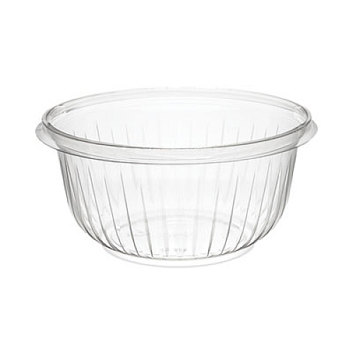Dart PresentaBowls Clear Bowls, 16 oz, Plastic, 63/Bag, 8 Bags/Carton, 504 Bowls/Carton (C16B)