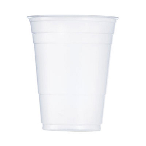 Dart SOLO Party Plastic Cold Drink Cups, 16 oz, 50/Sleeve, 20 Sleeves/Carton (P16)