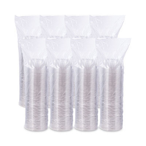 Dart PresentaBowls Clear Bowls, 16 oz, Plastic, 63/Bag, 8 Bags/Carton, 504 Bowls/Carton (C16B)