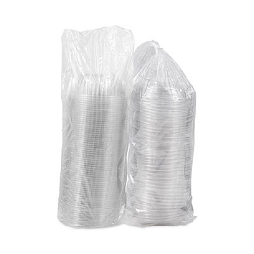 Dart PresentaBowls Bowl/Lid Combo-Paks, 32 oz, Clear, Plastic, 63/Pack, 4 Pack/Carton (C32BCD)