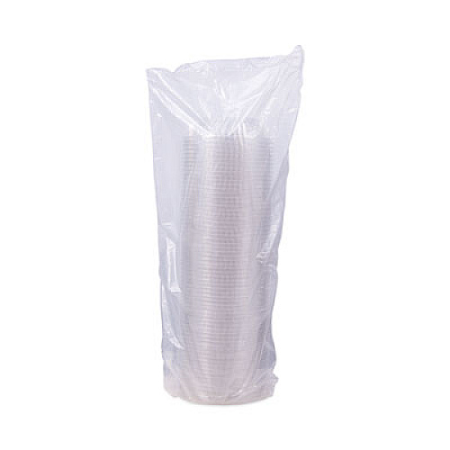 Dart PresentaBowls Clear Bowls, 8 oz, 5.3" Diameter x 1.4" h, Clear, Plastic, 504/Carton (PET8B)