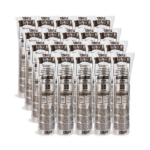 SOLO Ultra Clear PET Cups, Squat, 16 oz, Plastic, 50/Pack (TP16DPK)
