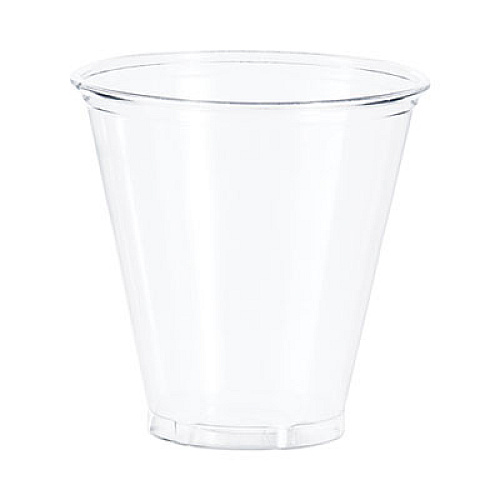 SOLO Ultra Clear Cups, 5 oz, Plastic, 100/Bag, 25 Bags/Carton (5C)