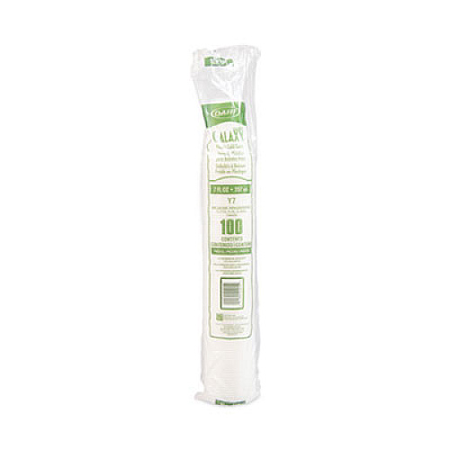 Dart High-Impact Polystyrene Cold Cups, 7 oz, Plastic, Translucent, 100/Sleeve, 25 Sleeves/Carton (Y7)