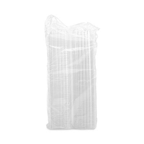 Dart ClearSeal Hinged-Lid Plastic Containers, 13.8 oz, Clear, Plastic, 500/Carton (PET53PST1)
