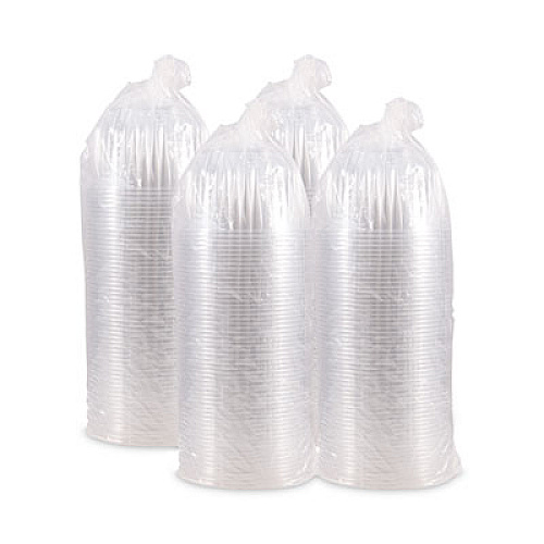 Dart PresentaBowls Clear Bowls, 64 oz, Plastic, 63/Bag, 252/Carton (C64B)
