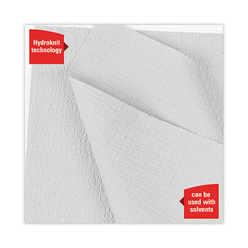 WypAll General Clean X60 Cloths, Small Roll, 13.5 x 19.6, White, 130/Roll, 6 Rolls/Carton (35421)