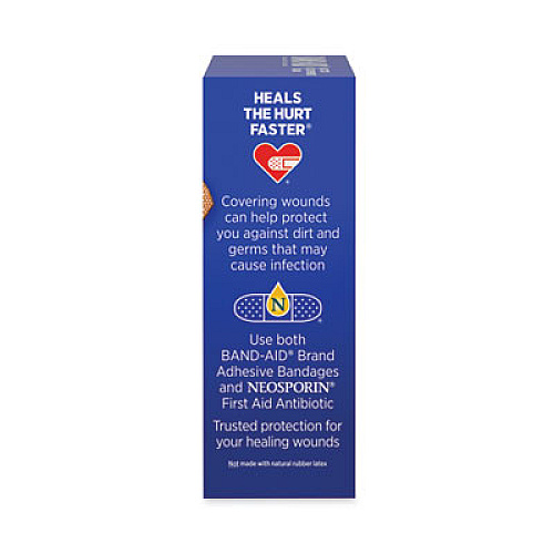 BAND-AID Flexible Fabric Adhesive Tough Strip Bandages, 1 x 3.25, 20/Box (4408)