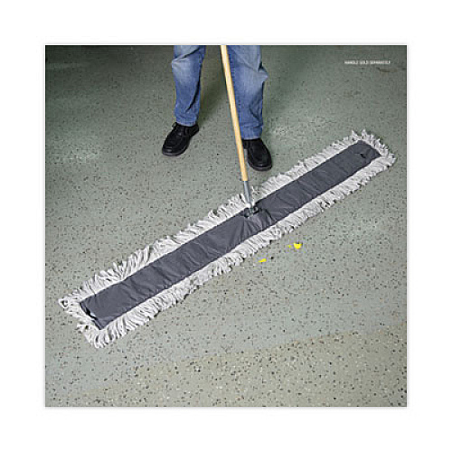 Boardwalk Disposable Dust Mop Head, Cotton, Cut-End, 60 x 5 (1660CT)