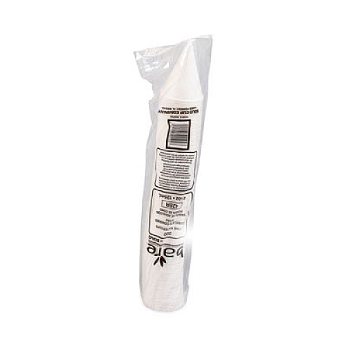 SOLO Bare Eco-Forward Treated Paper Cone Cups, ProPlanet Seal, 4.25 oz, White, 200/Bag, 25 Bags/Carton (42BR)