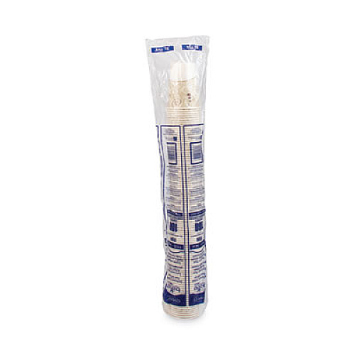 SOLO Symphony Design Wax-Coated Paper Cold Cups, ProPlanet Seal, 9 oz, White/Beige/Red, 100/Sleeve, 20 Sleeves/Carton (R9NSYM)