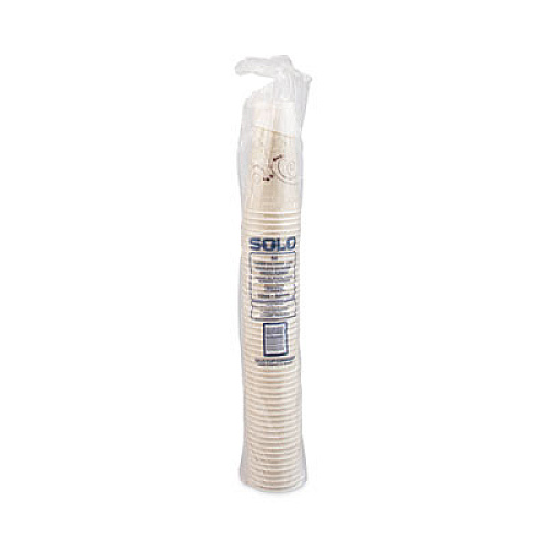SOLO Symphony Treated-Paper Cold Cups, 22 oz, White/Beige/Red, 50/Bag, 20 Bags/Carton (RS22NSYM)