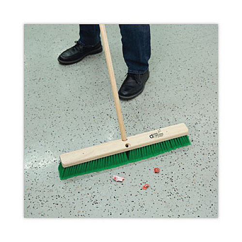 Boardwalk Threaded End Broom Handle, 0.94" dia x 54", Natural (121)