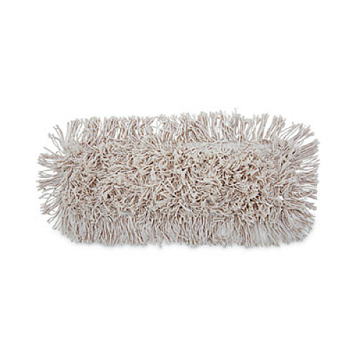 Boardwalk Industrial Dust Mop Head, Cotton, 12 x 5, White (1312)
