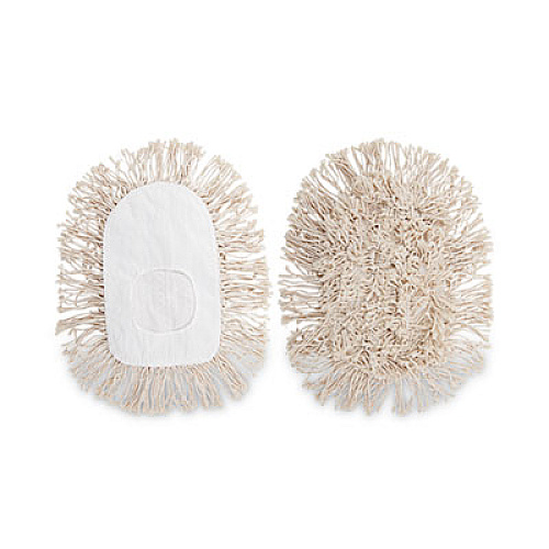 Boardwalk Wedge Dust Mop Head, Cotton, 17.5 x 13.5, White (1491)