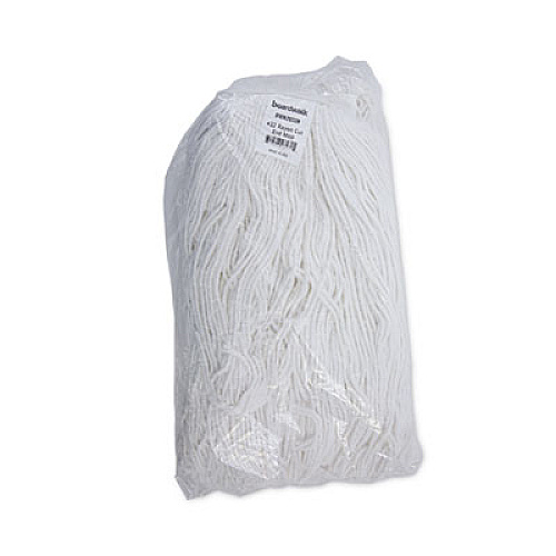Boardwalk Cut-End Wet Mop Head, Rayon, #32, White, 12/Carton (2032RCT)