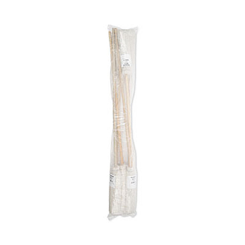 Boardwalk Handle/Deck Mops, #16 White Cotton Head, 48" Natural Wood Handle (116C)