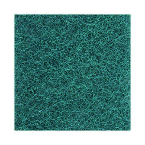 Boardwalk Heavy-Duty Scouring Pad, 6 x 9, Green, 15/Carton (186)