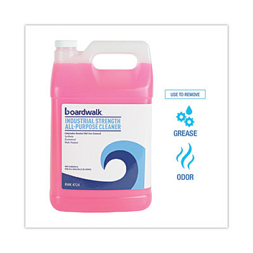 Boardwalk Industrial Strength All-Purpose Cleaner, Lemon Scent, 1 gal Bottle (4724EA)