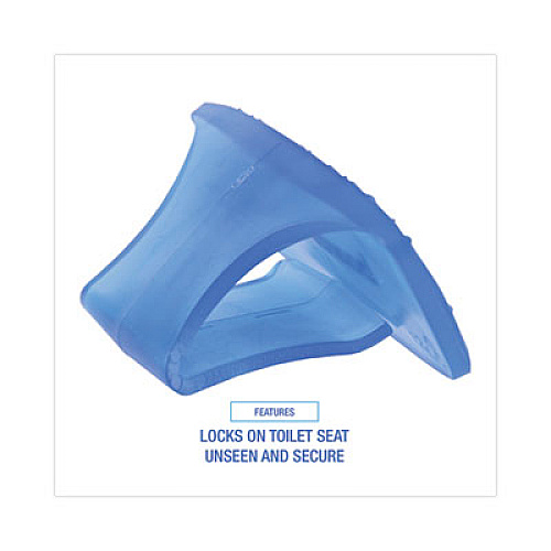 Boardwalk Toilet Bowl Clip, Cotton Blossom Scent, Blue, 12/Box (CLIPCBL)