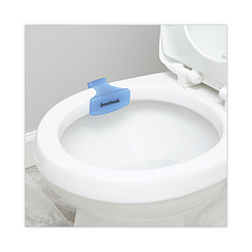 Boardwalk Toilet Bowl Clip, Cotton Blossom Scent, Blue, 12/Box (CLIPCBL)