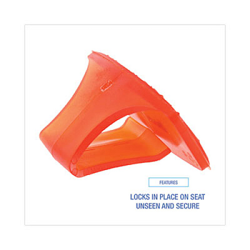 Boardwalk Toilet Bowl Clip, Mango Scent, Orange, 12/Box (CLIPMAN)