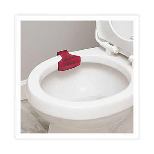 Boardwalk Toilet Bowl Clip, Spiced Apple Scent, Red, 12/Box (CLIPSAP)