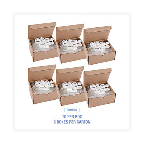Boardwalk Curve Solid Air Freshener, Mango, Clear, 10/Box, 6 Boxes/Carton (CURVEMANCT)