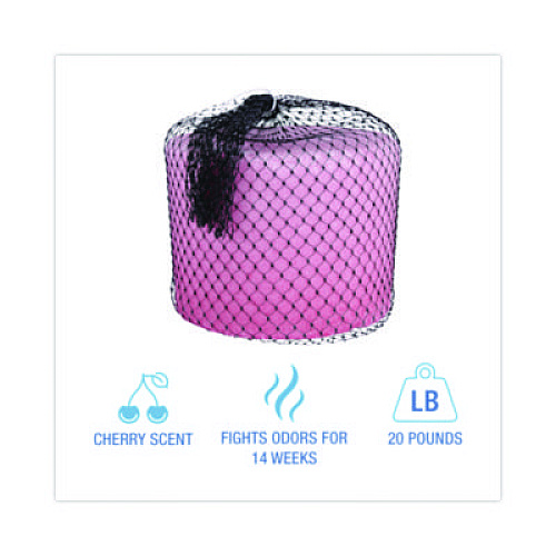 Boardwalk 14-Week Super Block Deodorizer, 20 lb, Pink, Cherry (G20)